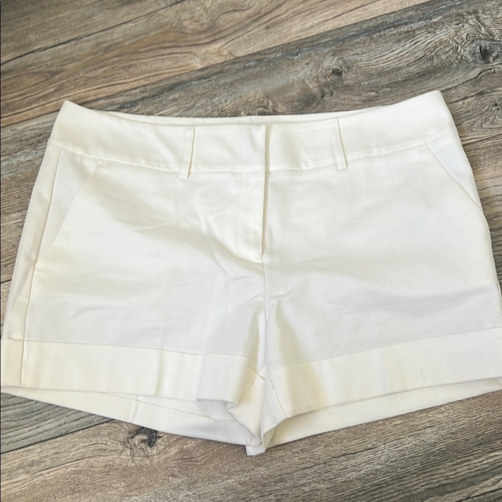 Women's White Shorts